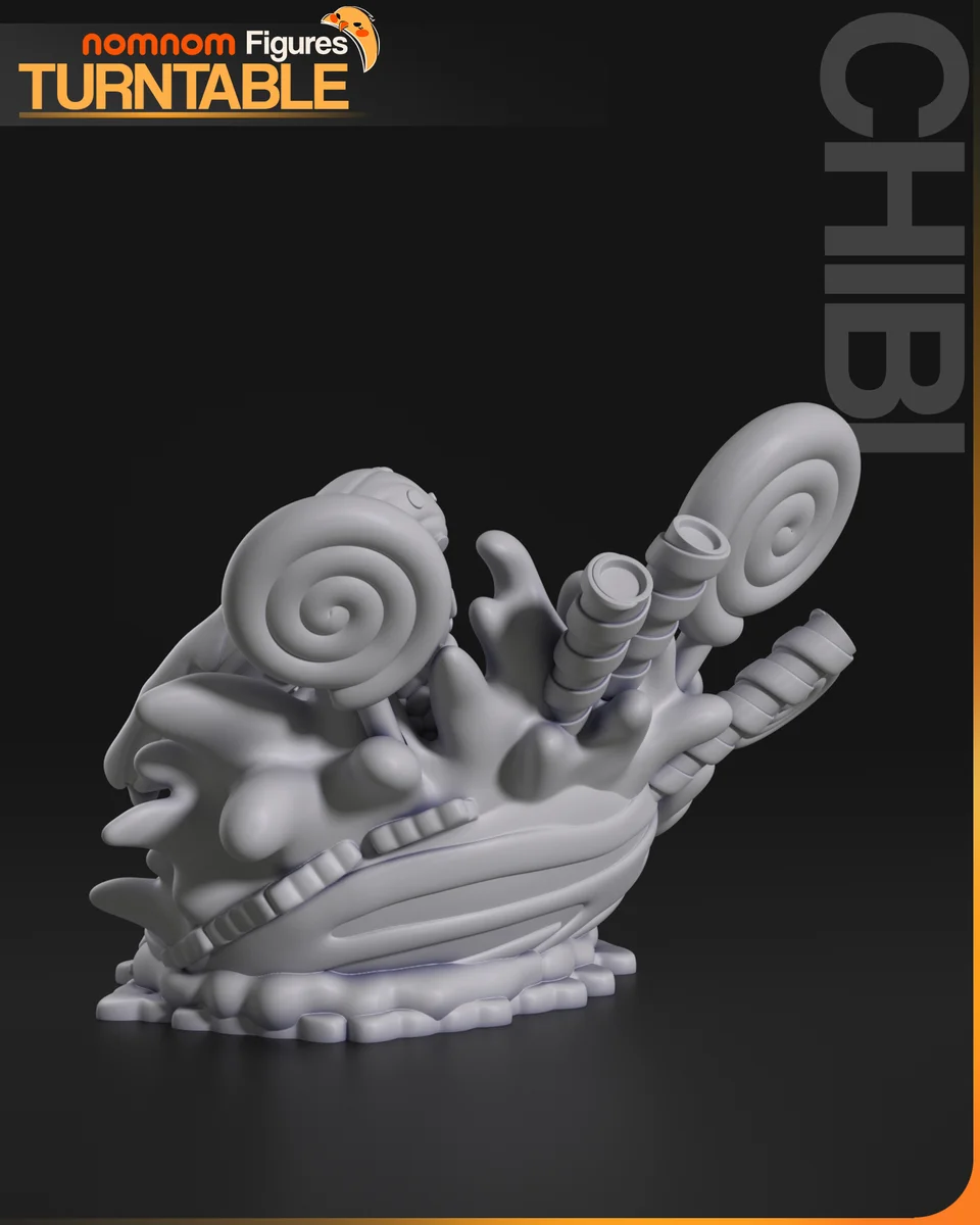 Chibi Vanellope | Fan Art | 3D Printed Resin Model Garage Kit | *Un-Painted* | Nomnom 7