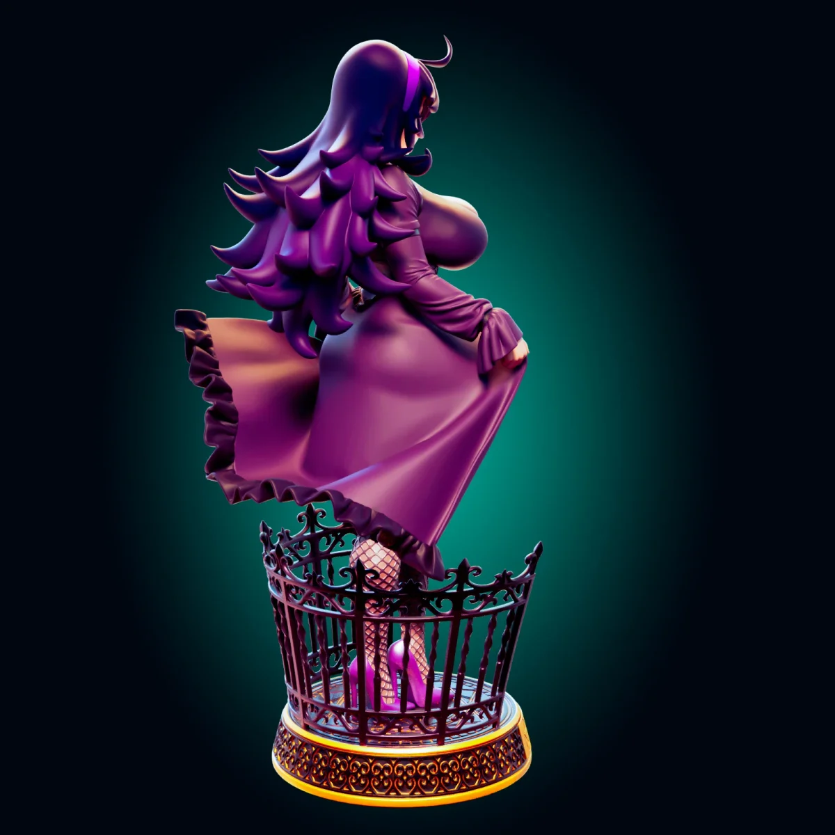 Hex Maniac | Fan Art | 3D Printed Resin Model Garage Kit | *Un-Painted* | Officer Rhu 3
