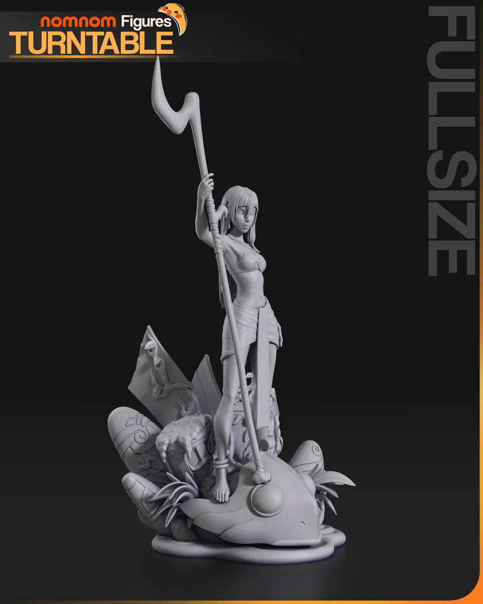 Kida | Fan Art | 3D Printed Resin Model Garage Kit | *Un-Painted* | Nomnom 9