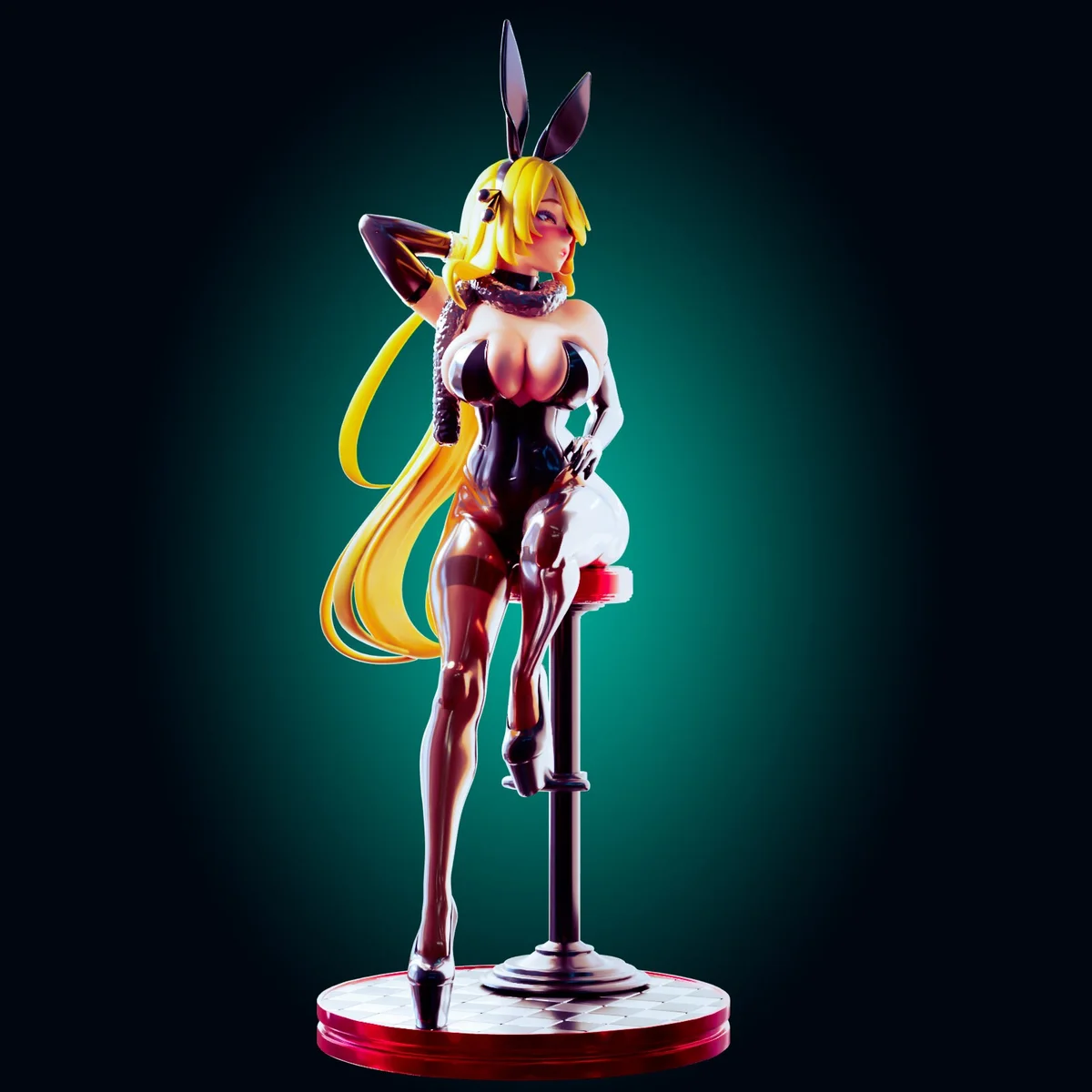 Cynthia | Fan Art | 3D Printed Resin Model Garage Kit | *Un-Painted* | Officer Rhu 4