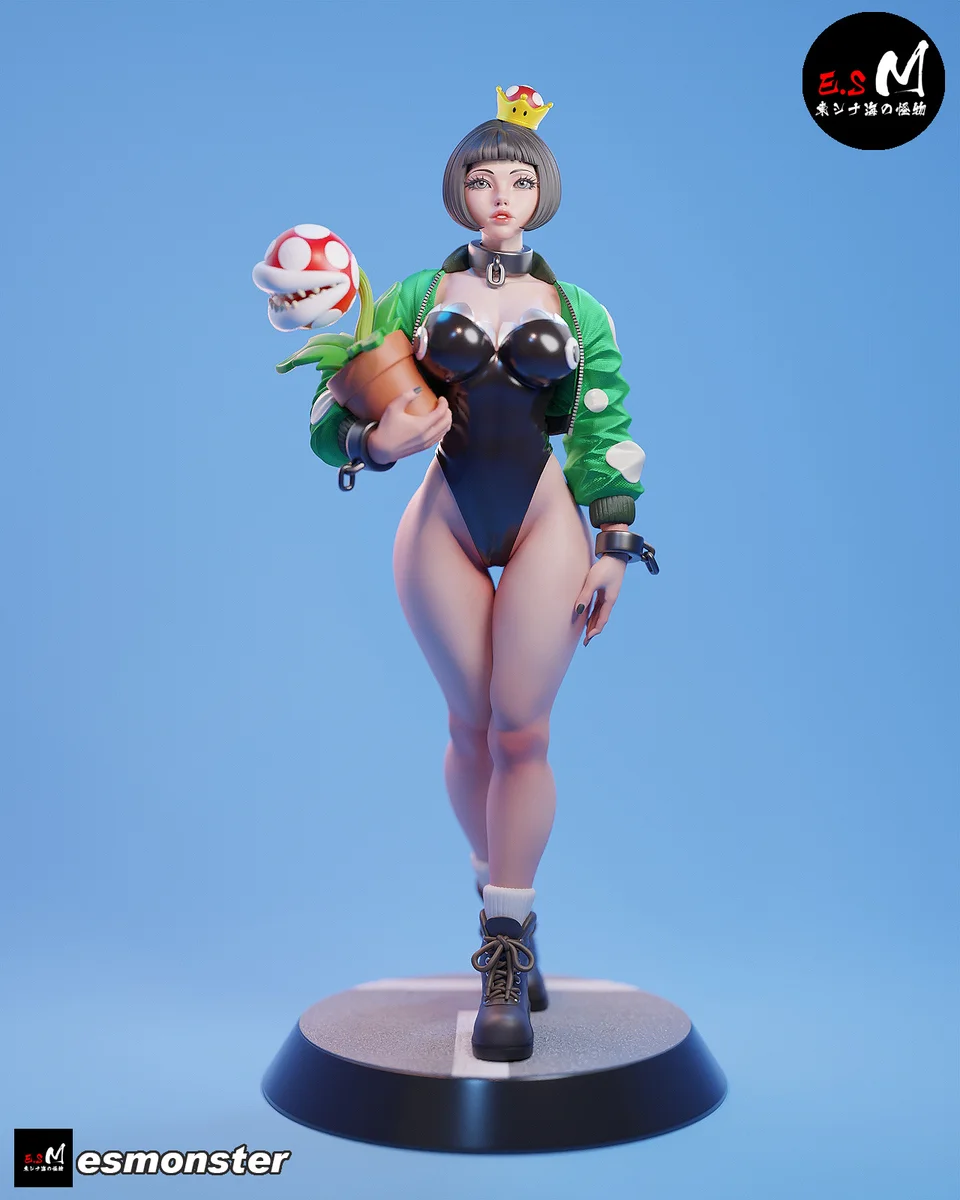 Chompette | Fan Art | 3D Printed Resin Model Garage Kit | *Un-Painted* | ES Monster 4