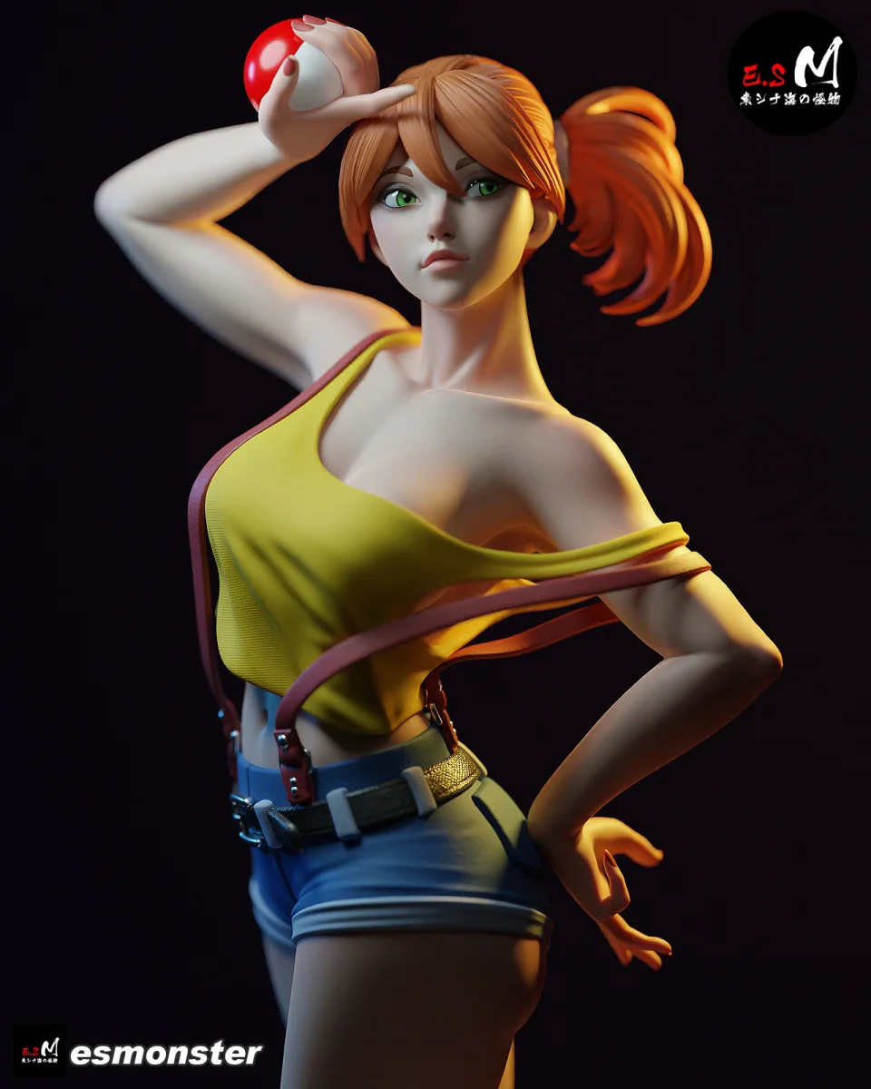 Misty | Fan Art | 3D Printed Resin Model Garage Kit | *Un-Painted* | ES Monster