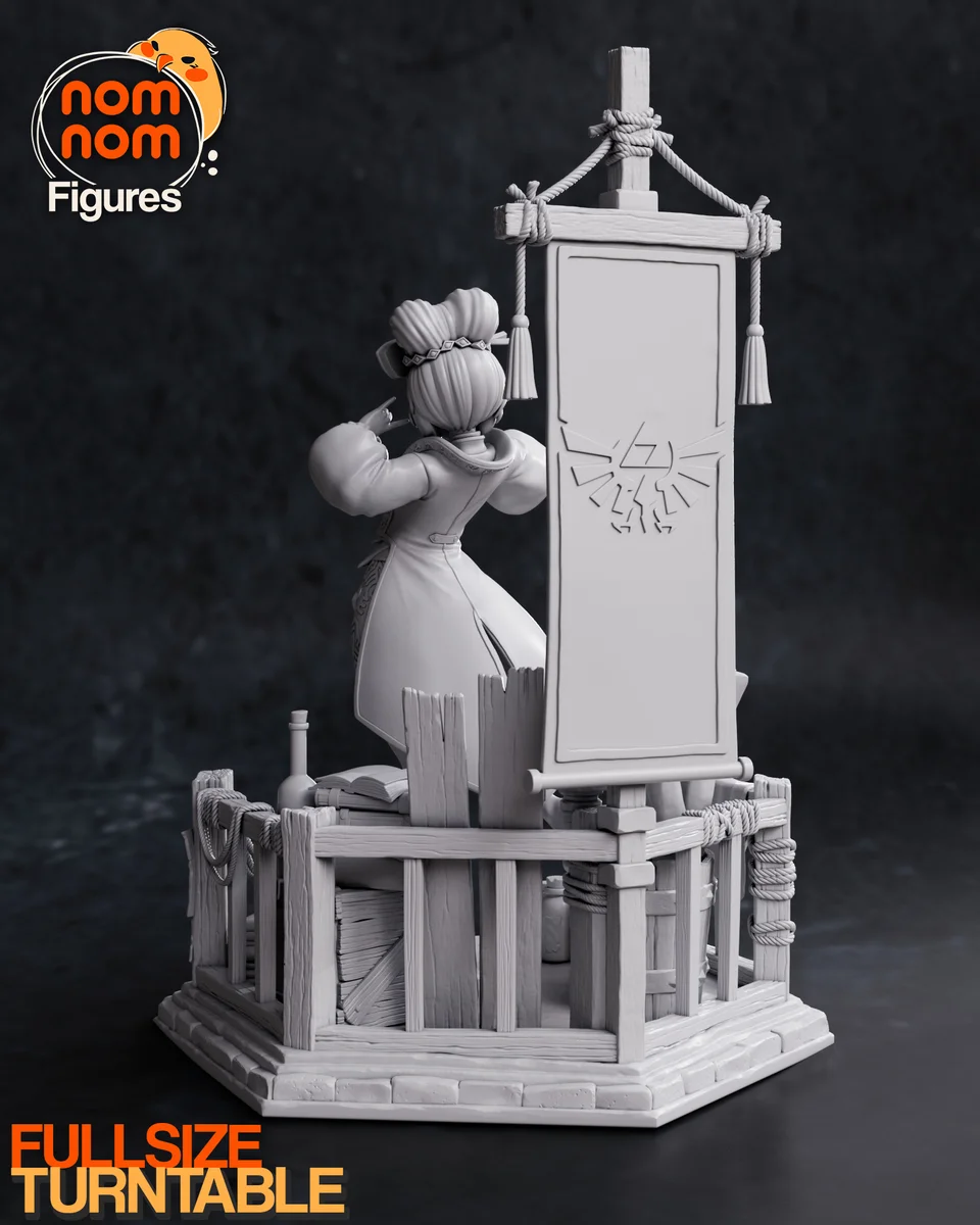 Purah | Fan Art | 3D Printed Resin Model Garage Kit | *Un-Painted* | Nomnom 5