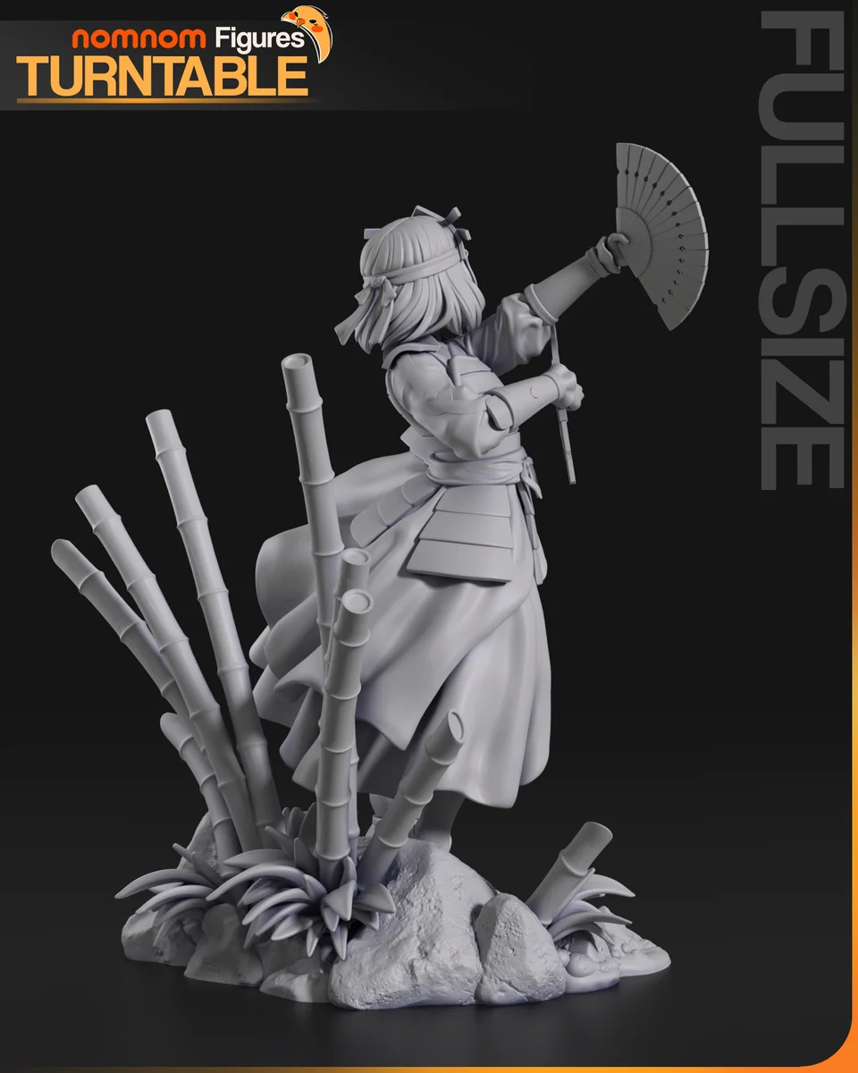 Suki | Fan Art | 3D Printed Resin Model Garage Kit | *Un-Painted* | Nomnom 6