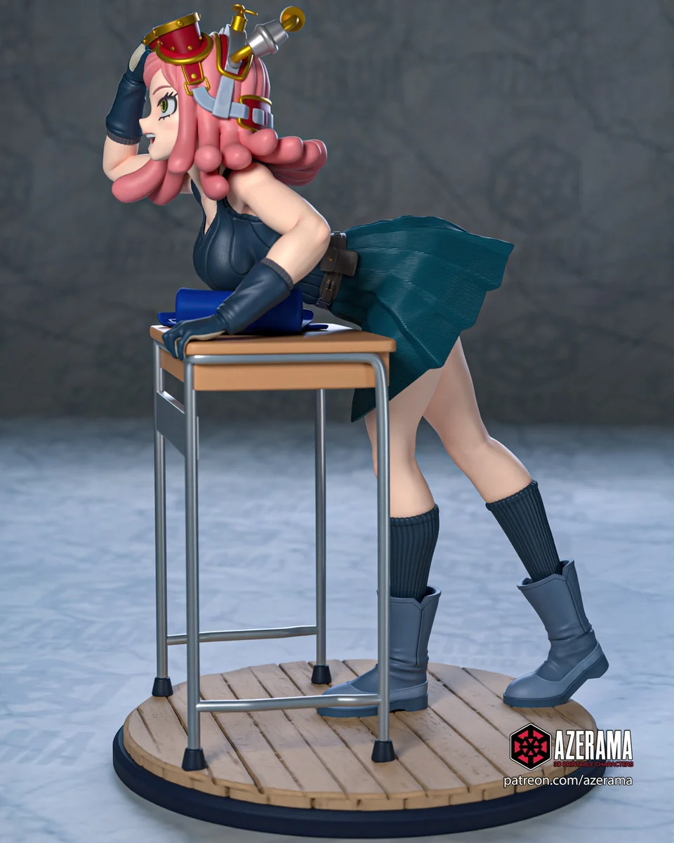 Mei Hatsume | Fan Art | 3D Printed Resin Model Garage Kit | *Un-Painted* | Azerama 6