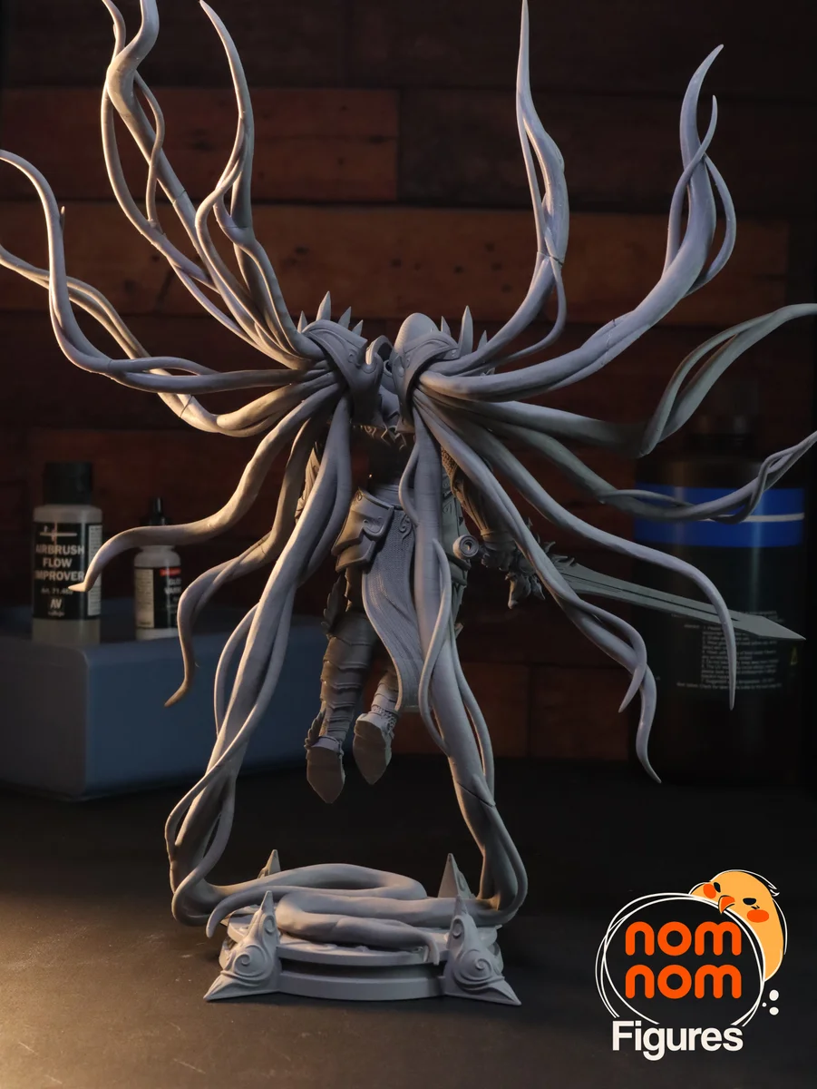 Tyrael | Fan Art | 3D Printed Resin Model Garage Kit | *Un-Painted* | Nomnom 12