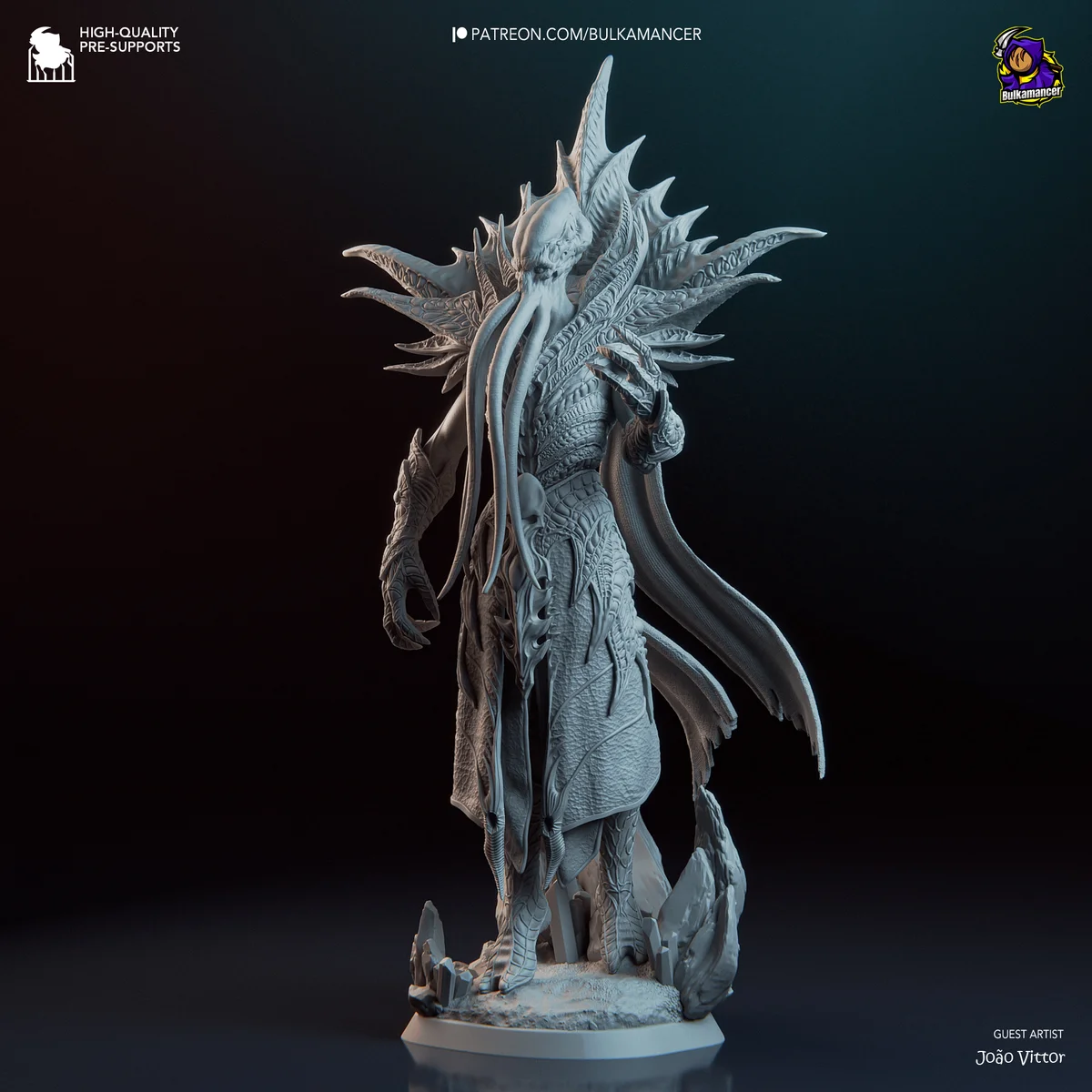 The Emperor | Fan Art | 3D Printed Resin Model Garage Kit | *Un-Painted* | Bulkamancer 8