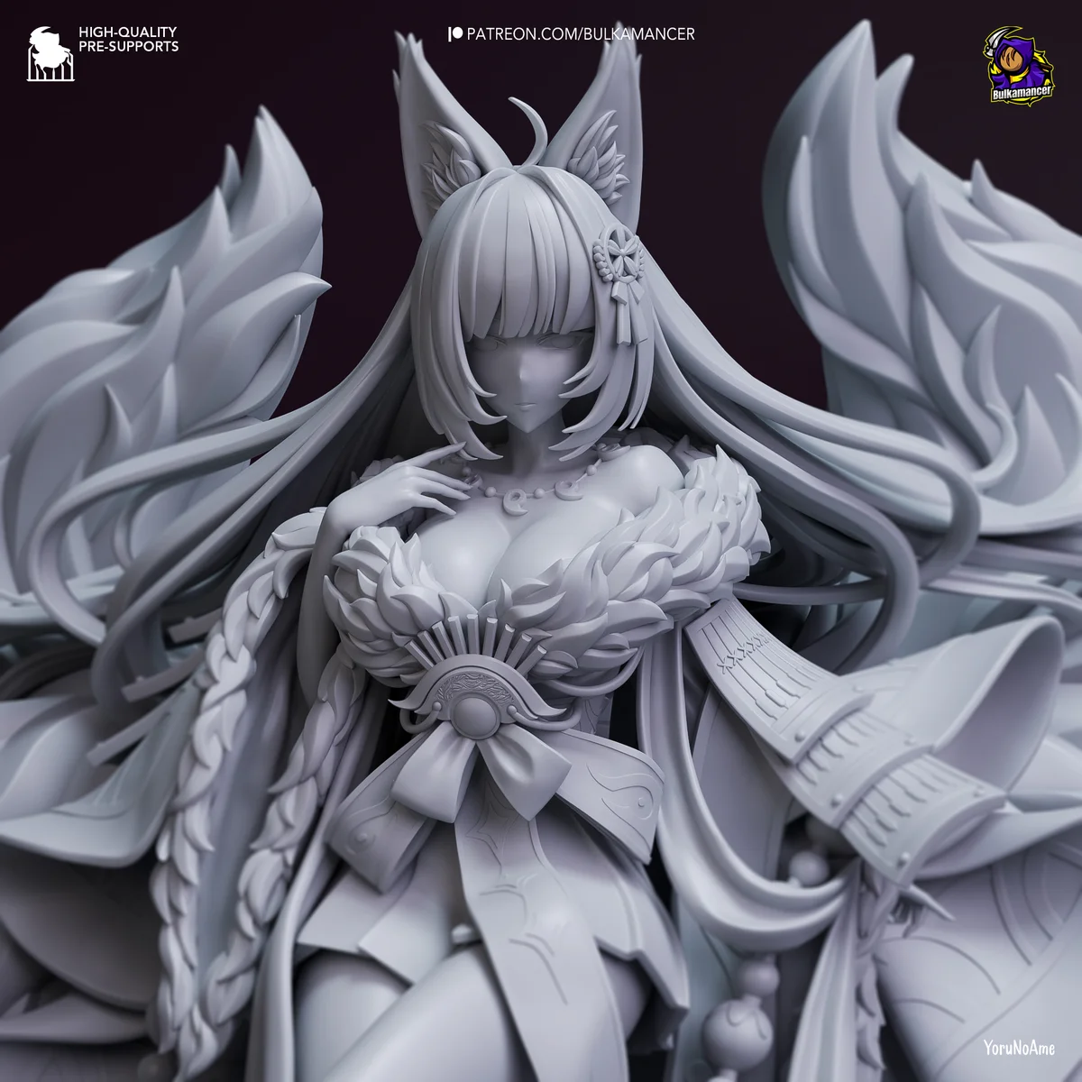 Musashi | Fan Art | 3D Printed Resin Model Garage Kit | *Un-Painted* | Bulkamancer 6