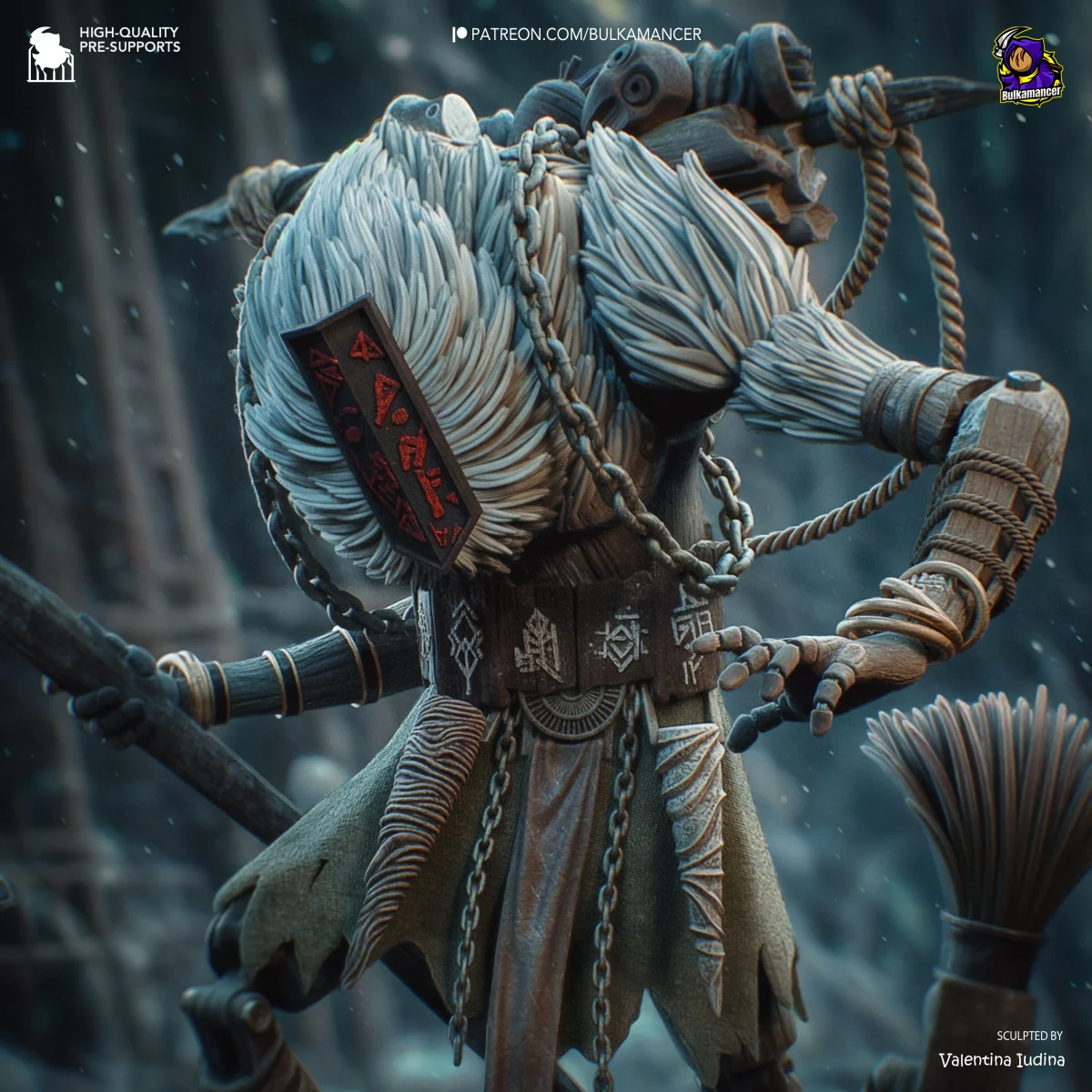 Monoco | Fan Art | 3D Printed Resin Model Garage Kit | *Un-Painted* | Bulkamancer