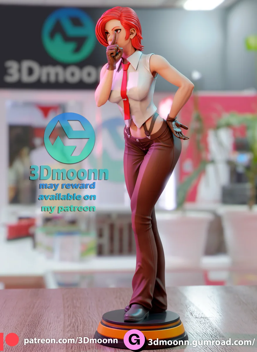 Vanessa | Fan Art | 3D Printed Resin Model Garage Kit | *Un-Painted* | 3DMoonn 3