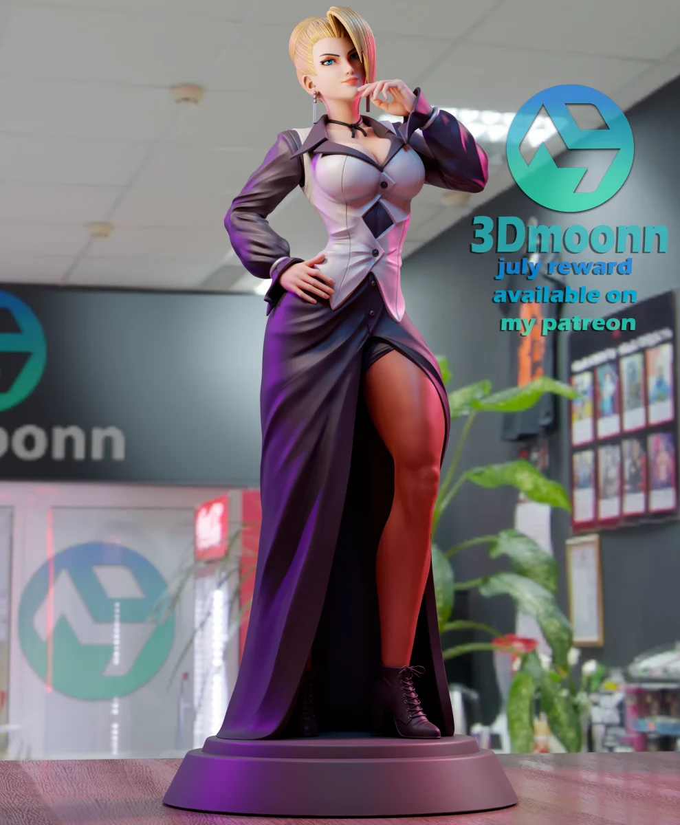 Mature | Fan Art | 3D Printed Resin Model Garage Kit | *Un-Painted* | 3DMoonn 3