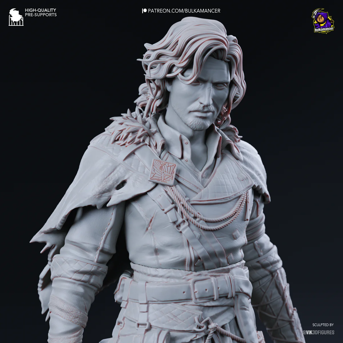 Verso - Clair Obscur: Expedition 33 | Fan Art | 3D Printed Resin Model Garage Kit | *Un-Painted* | Bulkamancer 7
