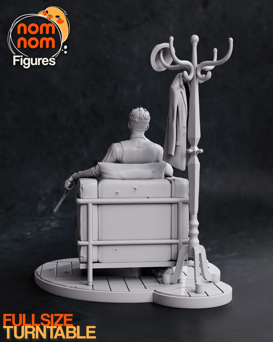 Loid Forger | Fan Art | 3D Printed Resin Model Garage Kit | *Un-Painted* | Nomnom 5