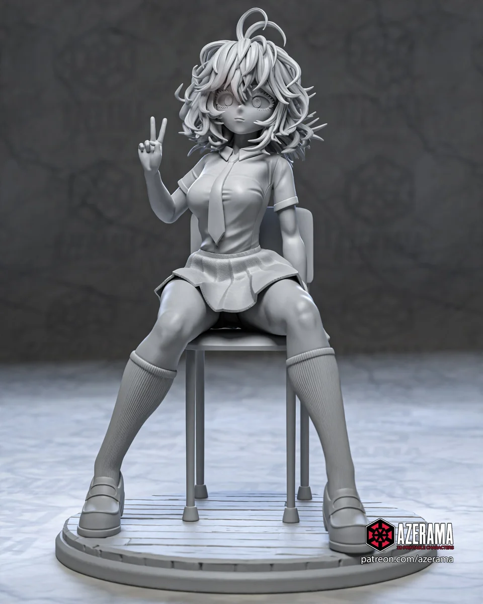 Invisible Girl | Fan Art | 3D Printed Resin Model Garage Kit | *Un-Painted* | Azerama 3