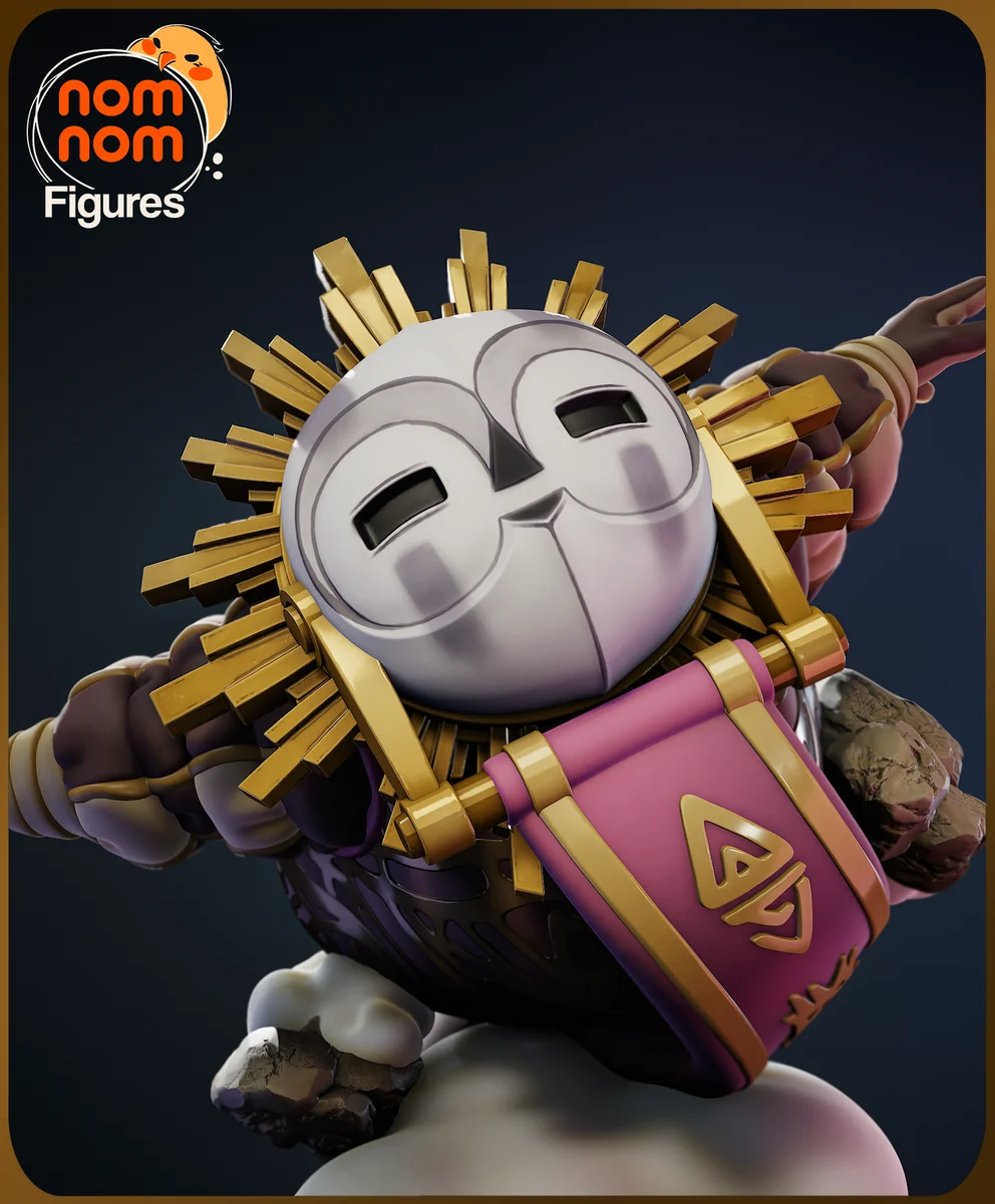 Chibi Esquie | Fan Art | 3D Printed Resin Model Garage Kit | *Un-Painted* | Nomnom 3