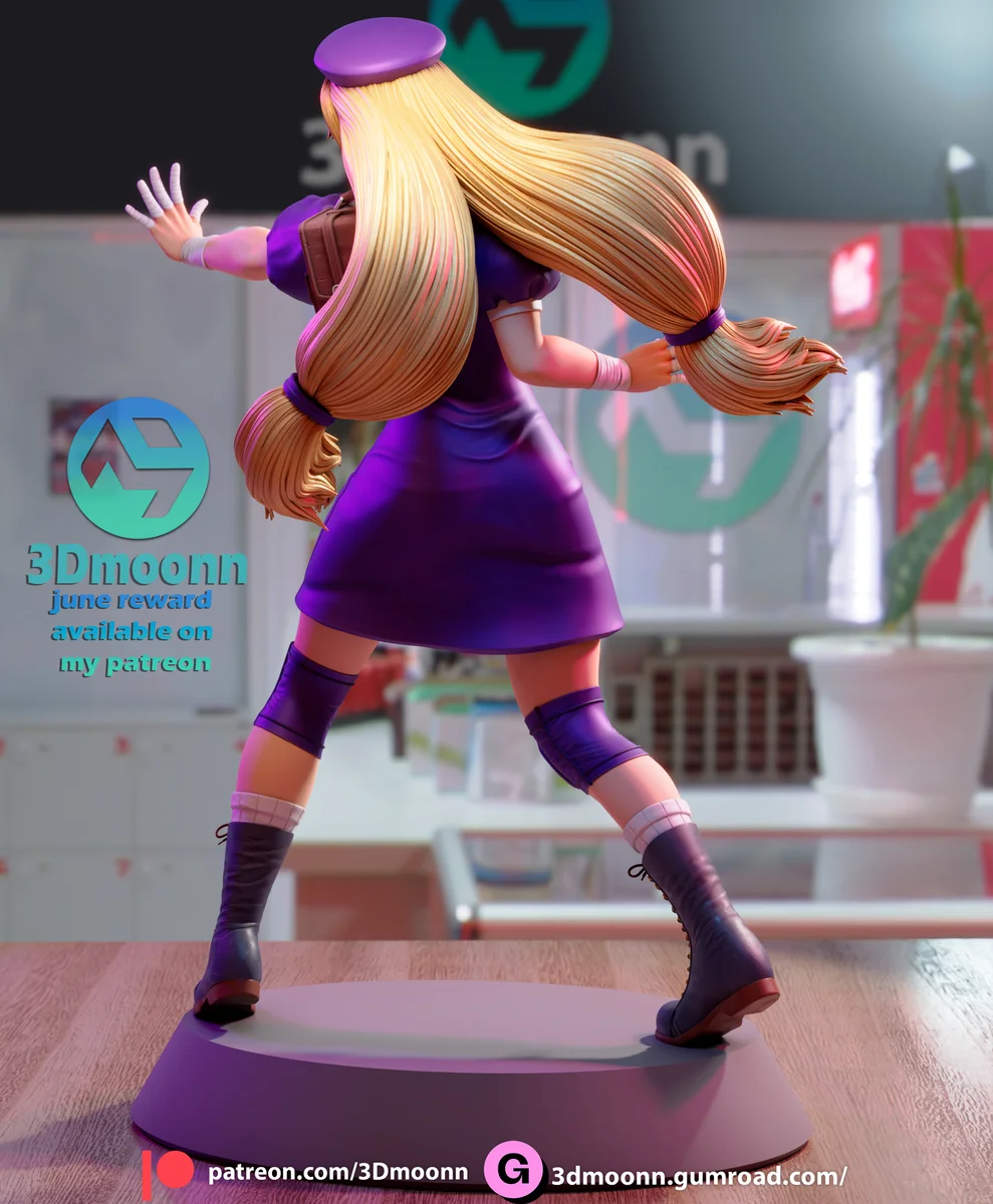 Hinako Shijo | Fan Art | 3D Printed Resin Model Garage Kit | *Un-Painted* | 3DMoonn 6