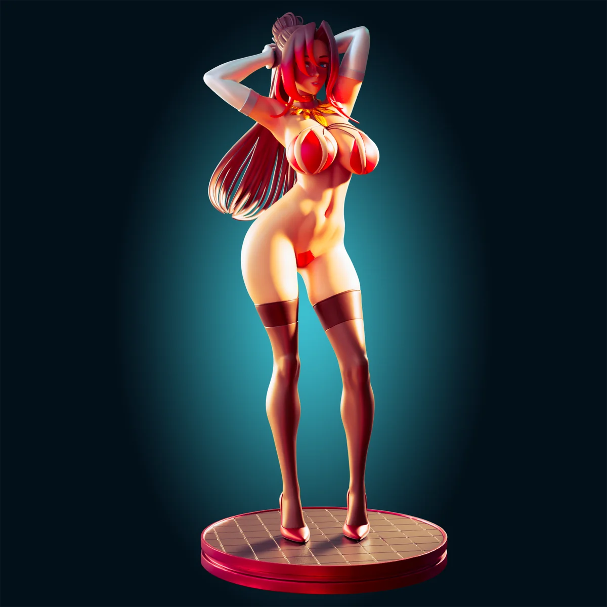 Sylvia | Fan Art | 3D Printed Resin Model Garage Kit | *Un-Painted* | Officer Rhu 4