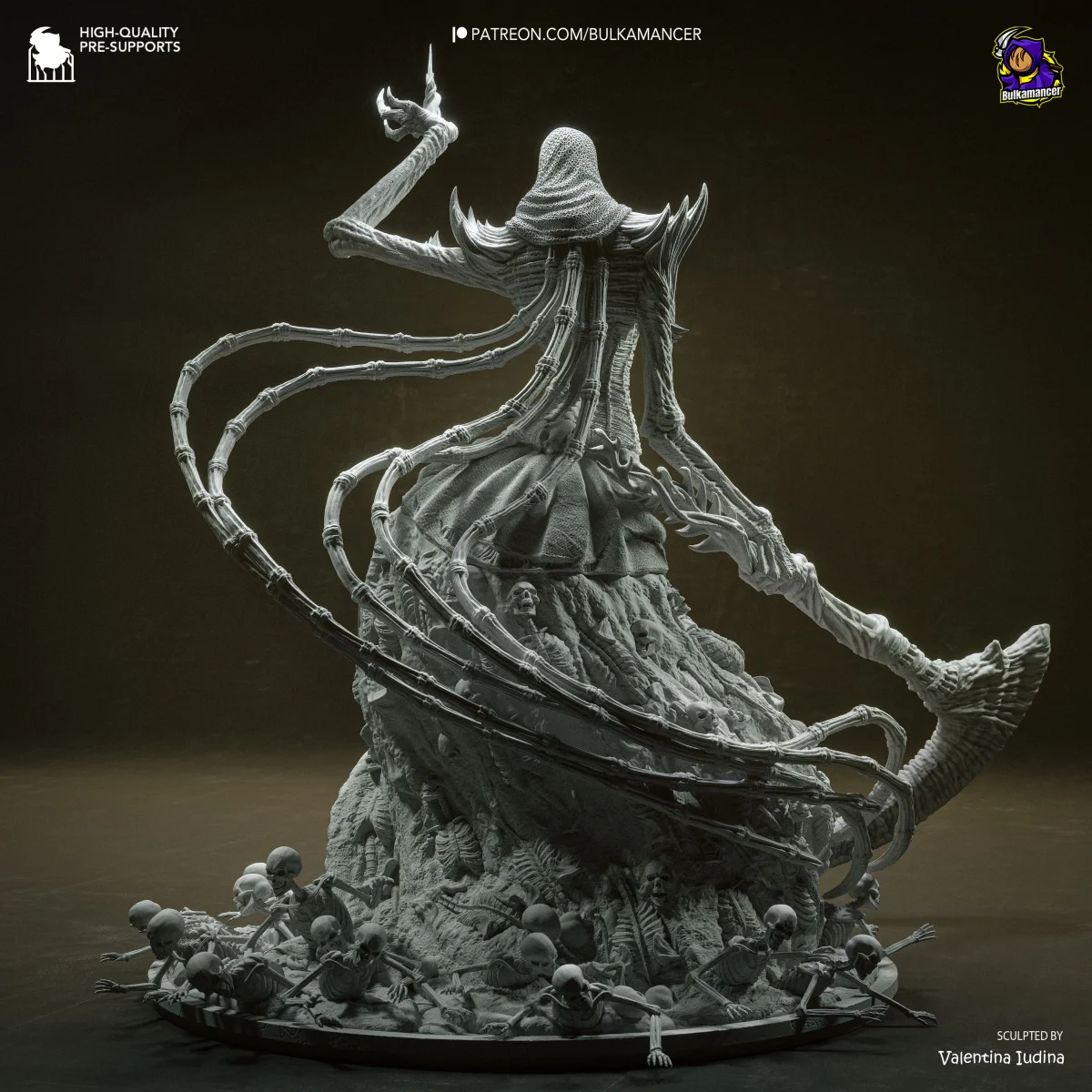 Nashandra | Fan Art | 3D Printed Resin Model Garage Kit | *Un-Painted* | Bulkamancer 8