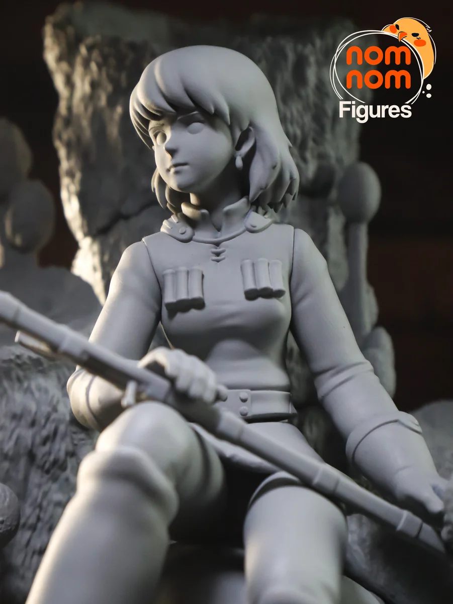 Nausicaa | Fan Art | 3D Printed Resin Model Garage Kit | *Un-Painted* | Nomnom 15