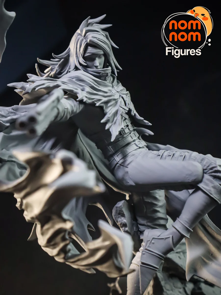 Vincent Valentine | Fan Art | 3D Printed Resin Model Garage Kit | *Un-Painted* | Nomnom 15