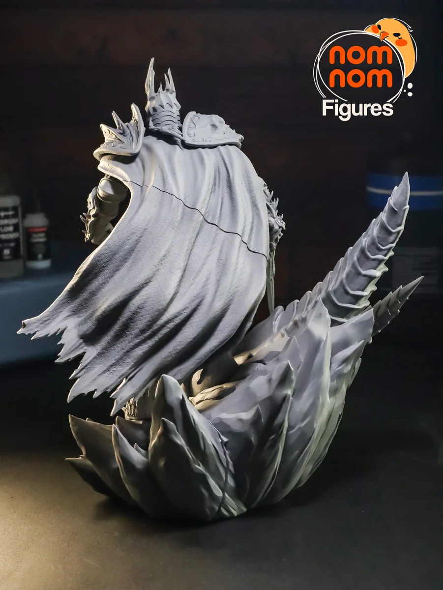 Arthas | Fan Art | 3D Printed Resin Model Garage Kit | *Un-Painted* | Nomnom 14