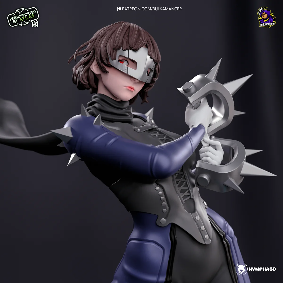 Makoto | Fan Art | 3D Printed Resin Model Garage Kit | *Un-Painted* | Bulkamancer
