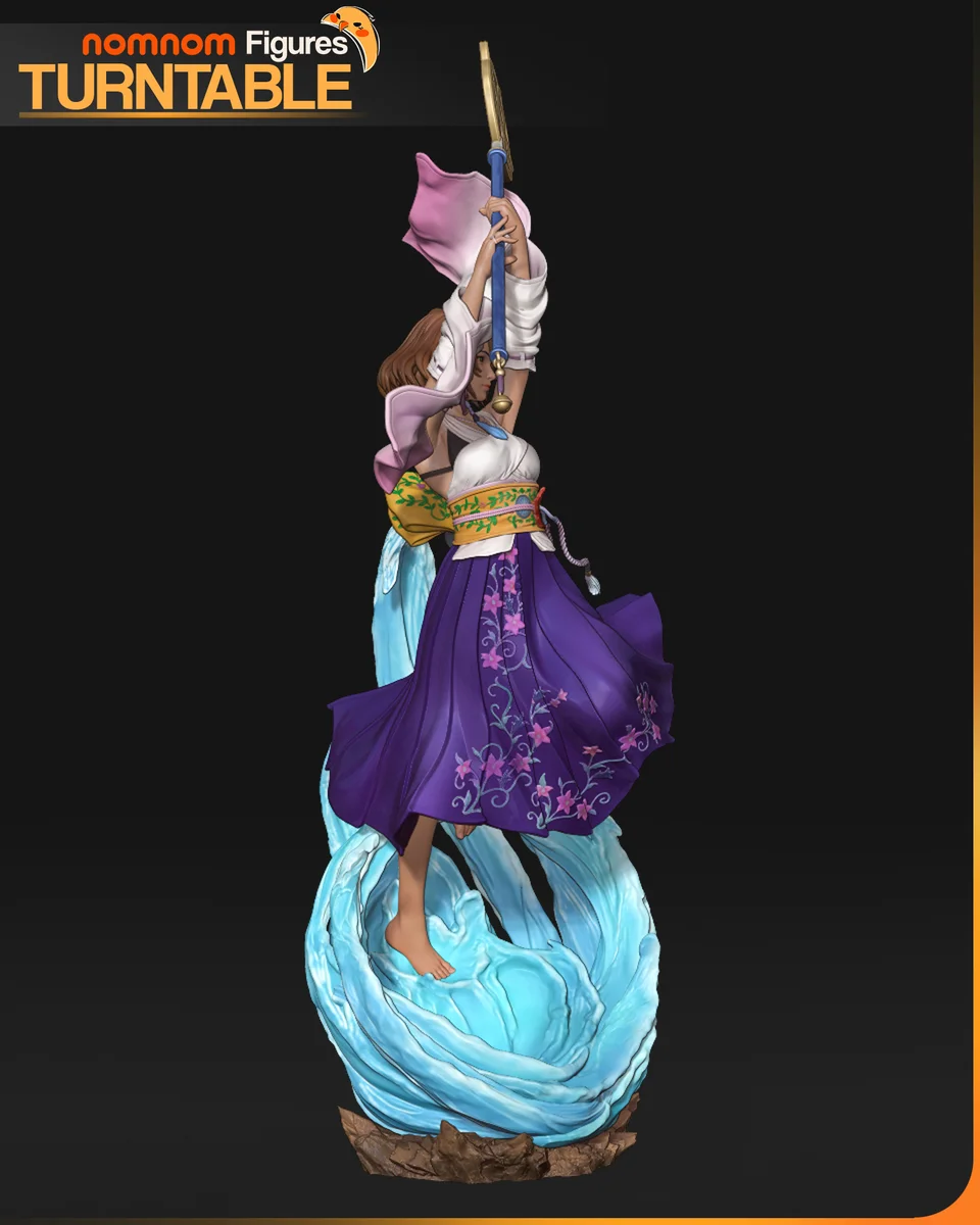 Yuna | Fan Art | 3D Printed Resin Model Garage Kit | *Un-Painted* | Nomnom 6