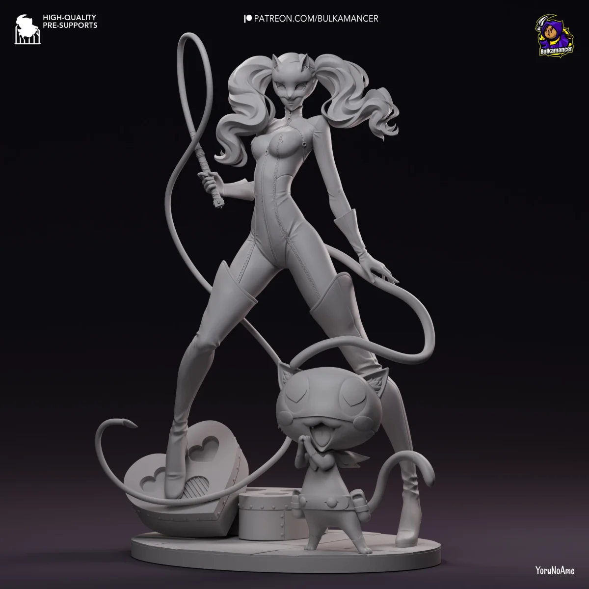 Ann Takamaki | Fan Art | 3D Printed Resin Model Garage Kit | *Un-Painted* | Bulkamancer 9
