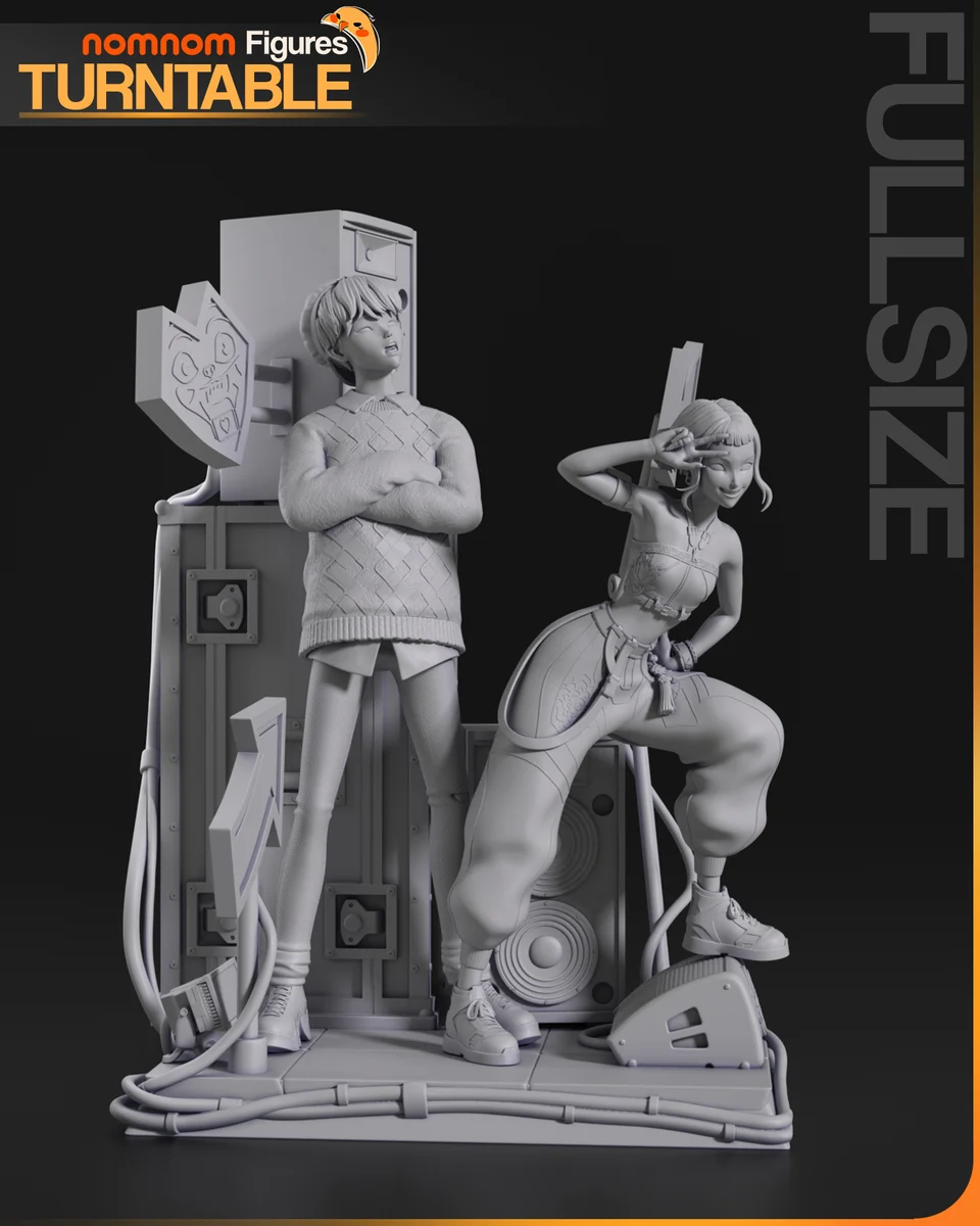 Zoey | Fan Art | 3D Printed Resin Model Garage Kit | *Un-Painted* | Nomnom 9
