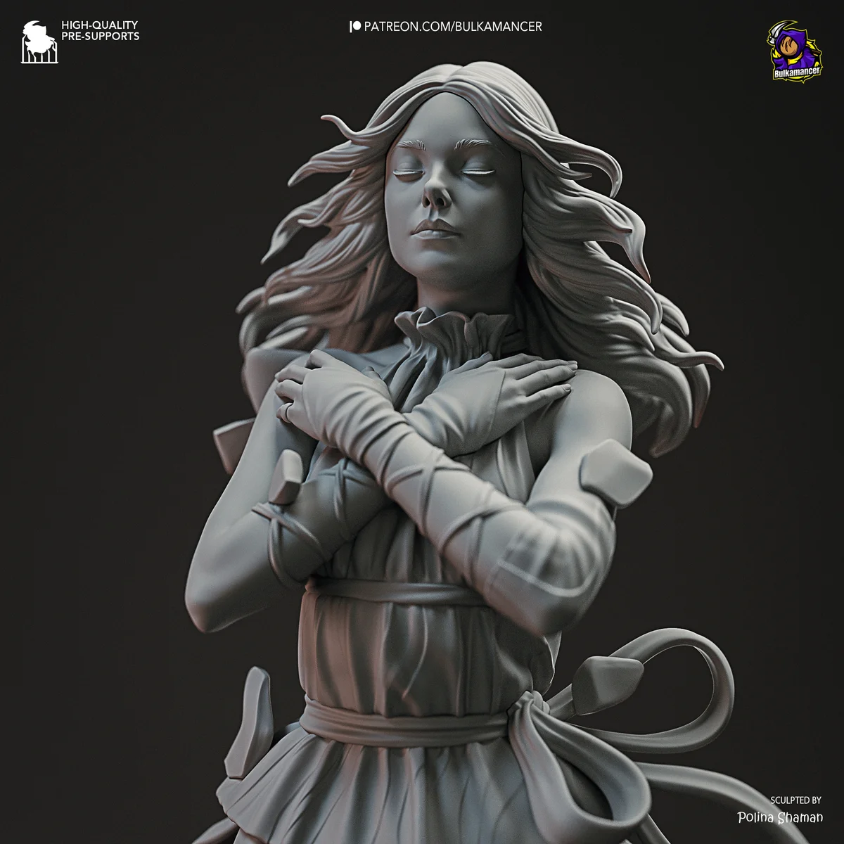 Tomorrow | Fan Art | 3D Printed Resin Model Garage Kit | *Un-Painted* | Bulkamancer 6