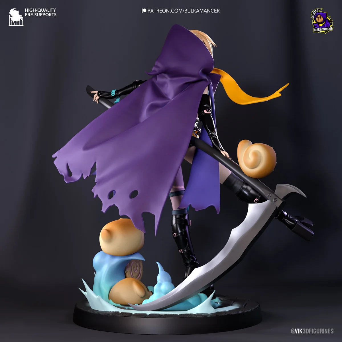 Bulka Crustreaper | Fan Art | 3D Printed Resin Model Garage Kit | *Un-Painted* | Bulkamancer 5