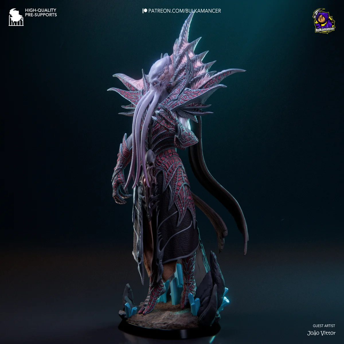 The Emperor | Fan Art | 3D Printed Resin Model Garage Kit | *Un-Painted* | Bulkamancer 3