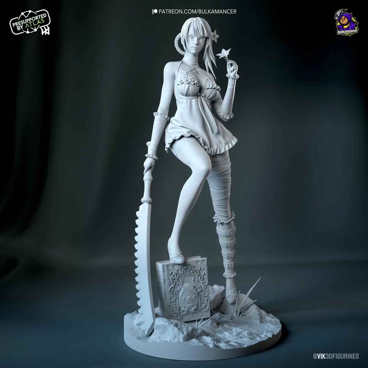 Kaine | Fan Art | 3D Printed Resin Model Garage Kit | *Un-Painted* | Bulkamancer 9