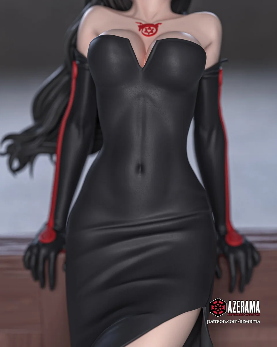 Lust | Fan Art | 3D Printed Resin Model Garage Kit | *Un-Painted* | Azerama 5