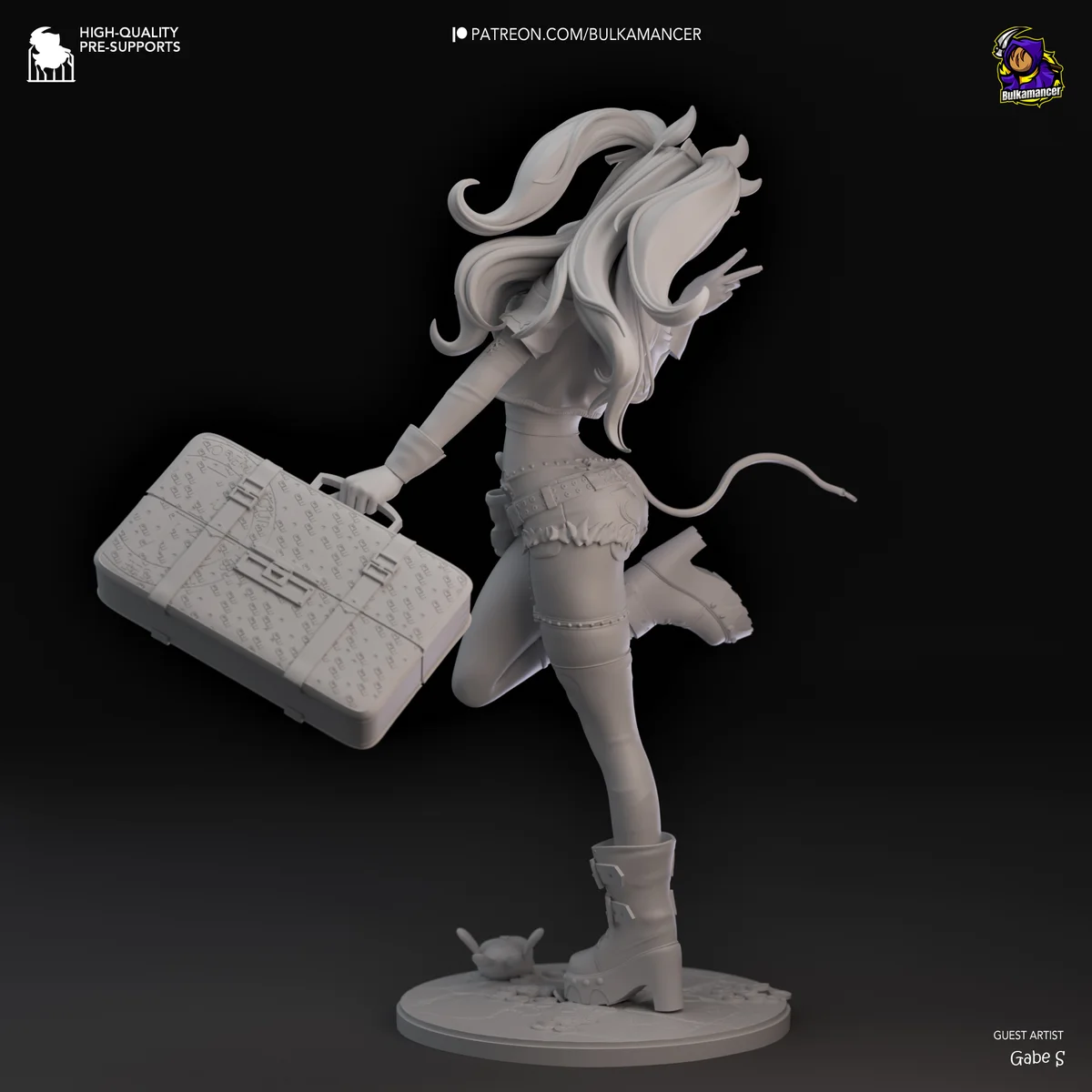 Nicole Demara | Fan Art | 3D Printed Resin Model Garage Kit | *Un-Painted* | Bulkamancer 7