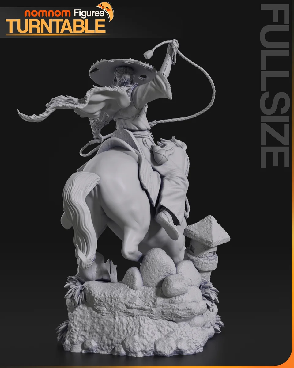 Atsu | Fan Art | 3D Printed Resin Model Garage Kit | *Un-Painted* | Nomnom 11