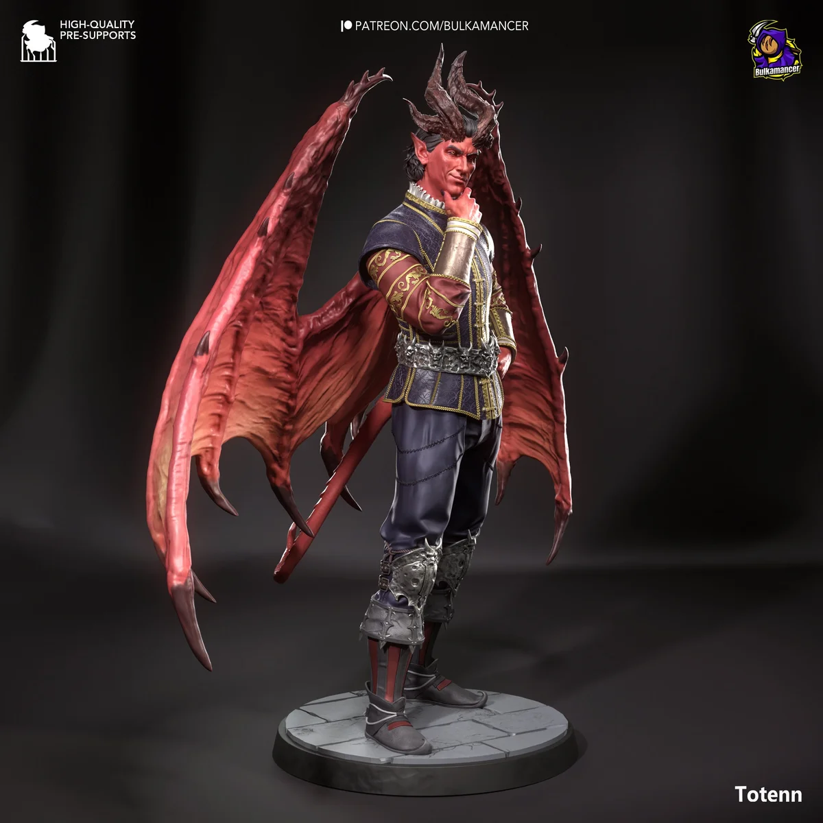 Fiend | Fan Art | 3D Printed Resin Model Garage Kit | *Un-Painted* | Bulkamancer 3