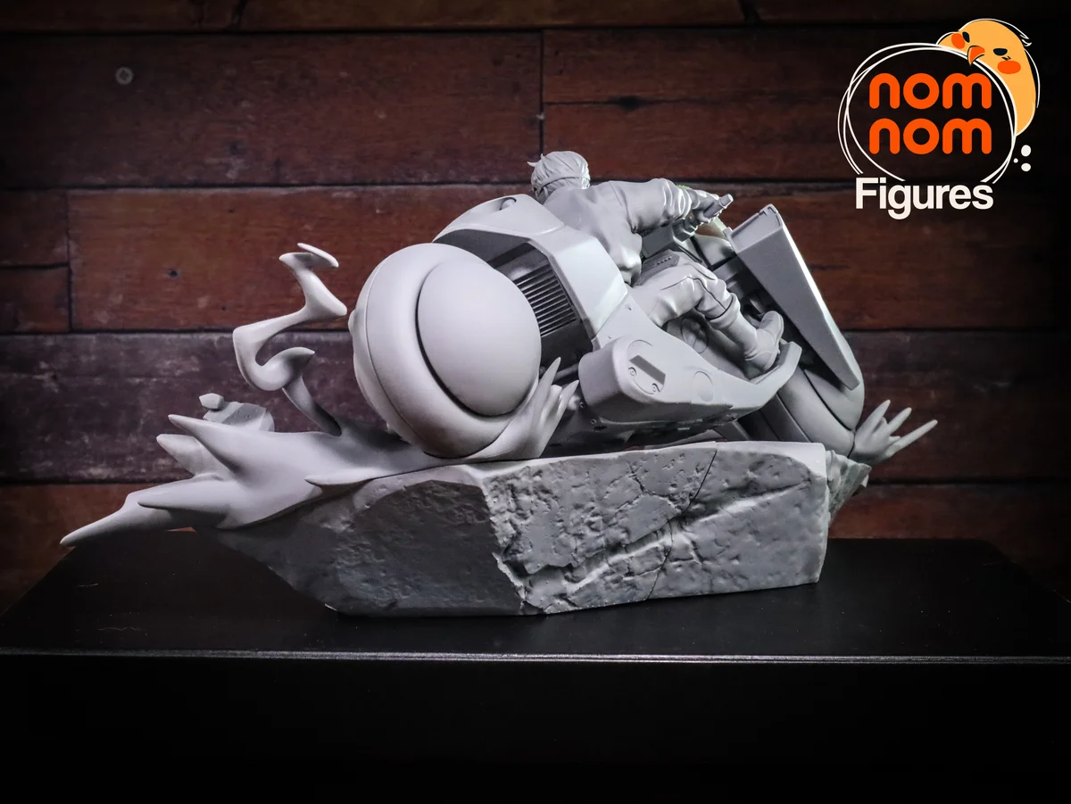 Kaneda | Fan Art | 3D Printed Resin Model Garage Kit | *Un-Painted* | Nomnom 6