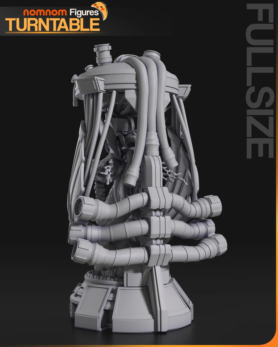 Jenova | Fan Art | 3D Printed Resin Model Garage Kit | *Un-Painted* | Nomnom 7