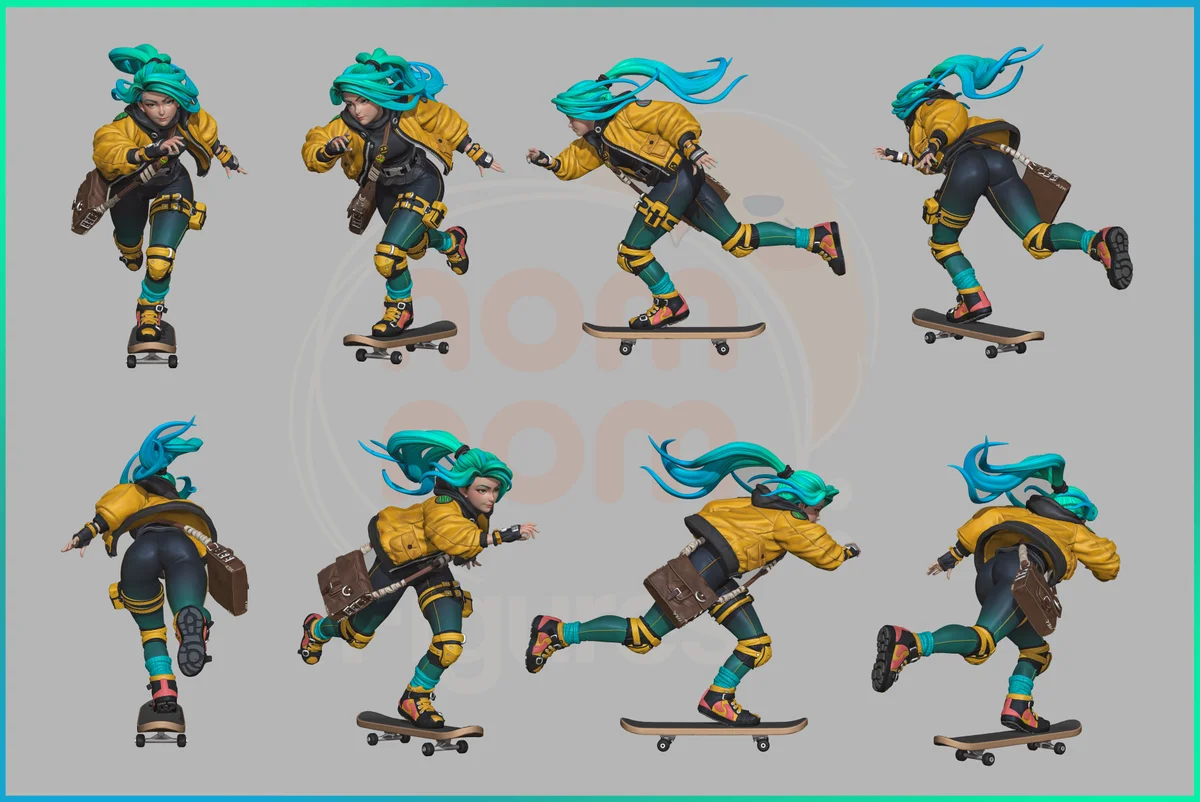 Slink - OC | Fan Art | 3D Printed Resin Model Garage Kit | *Un-Painted* | Nomnom 13