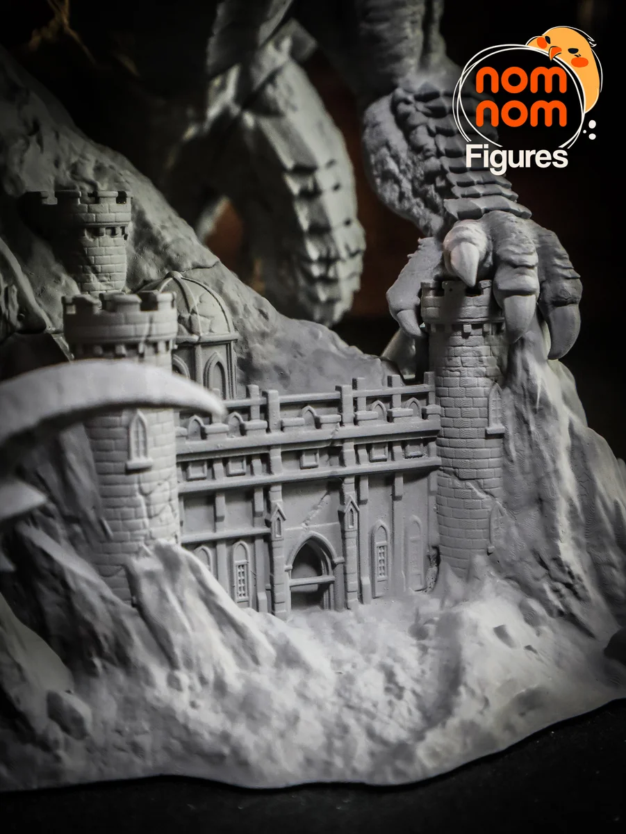 Tiamat | Fan Art | 3D Printed Resin Model Garage Kit | *Un-Painted* | Nomnom 13