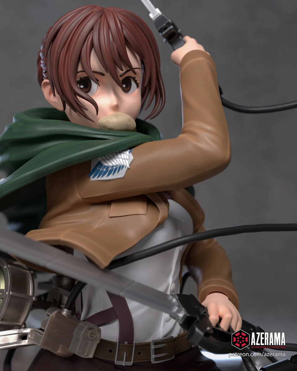 Sasha | Fan Art | 3D Printed Resin Model Garage Kit | *Un-Painted* | Azerama