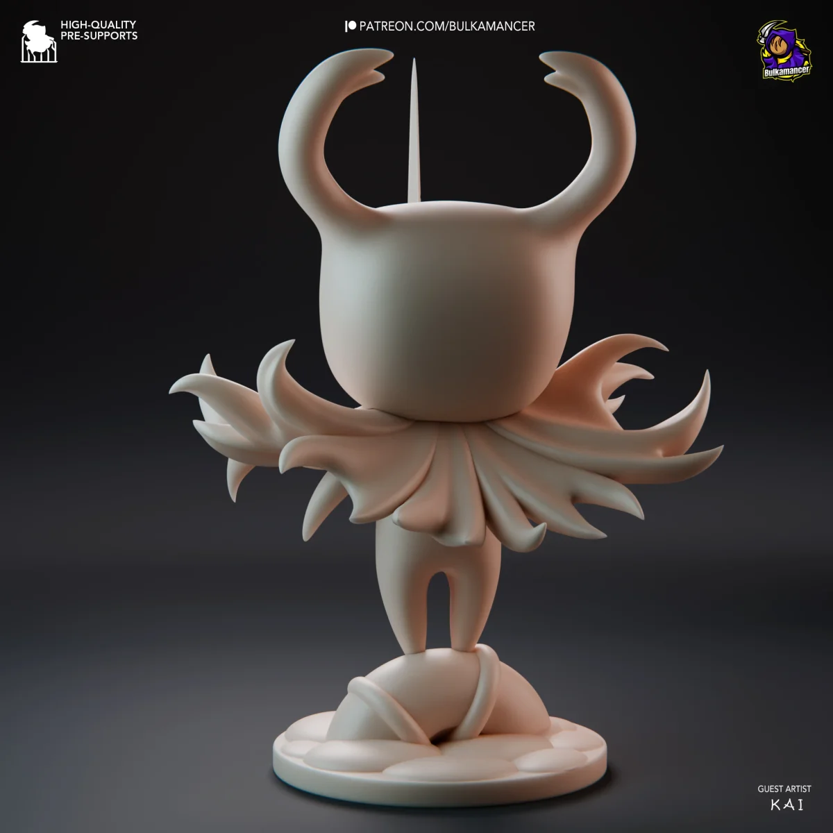 Hollow Knight | Fan Art | 3D Printed Resin Model Garage Kit | *Un-Painted* | Bulkamancer 4