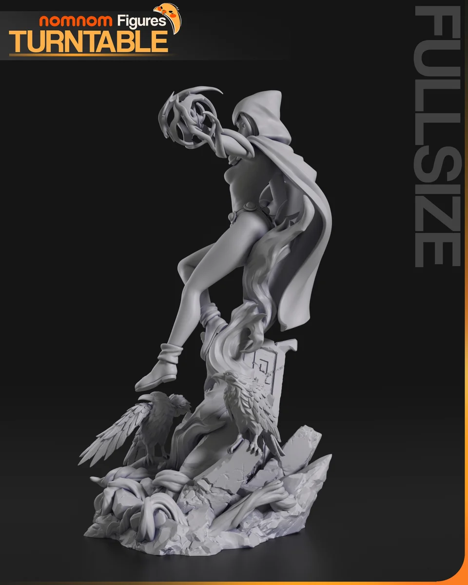 Raven | Fan Art | 3D Printed Resin Model Garage Kit | *Un-Painted* | Nomnom 6