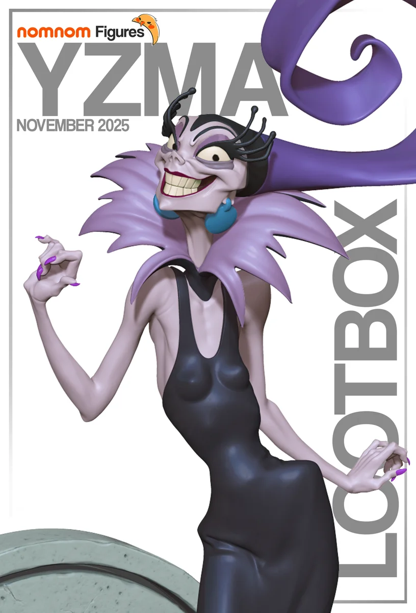 Yzma | Fan Art | 3D Printed Resin Model Garage Kit | *Un-Painted* | Nomnom
