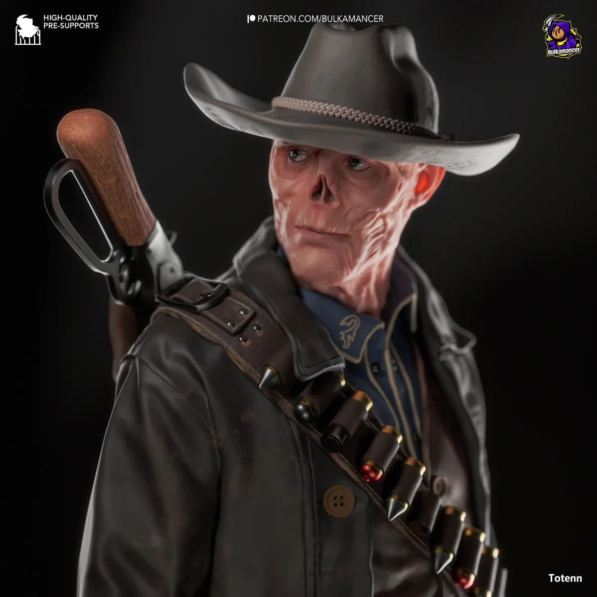 Ghoul | Fan Art | 3D Printed Resin Model Garage Kit | *Un-Painted* | Bulkamancer 5