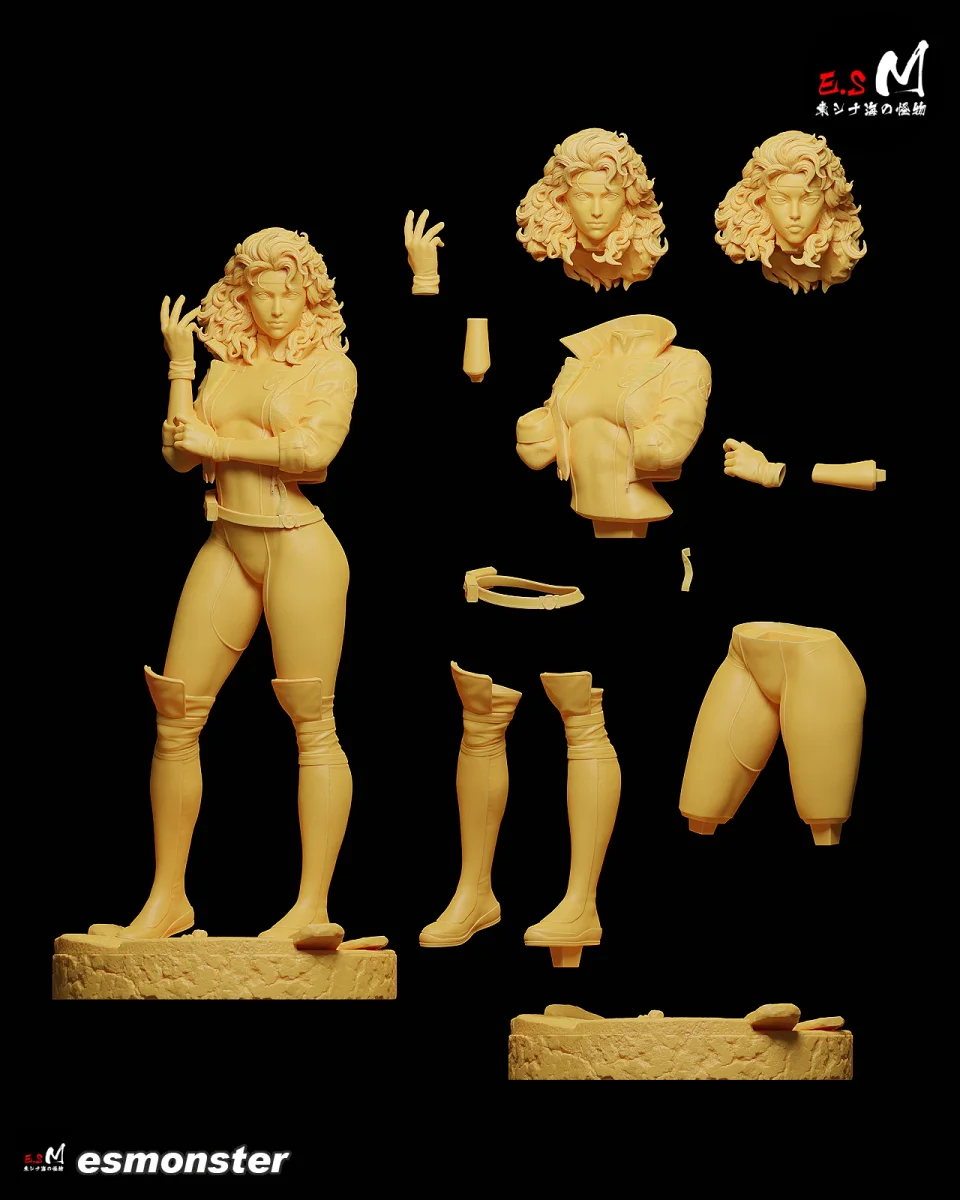 Rogue v1 | Fan Art | 3D Printed Resin Model Garage Kit | *Un-Painted* | ES Monster 6
