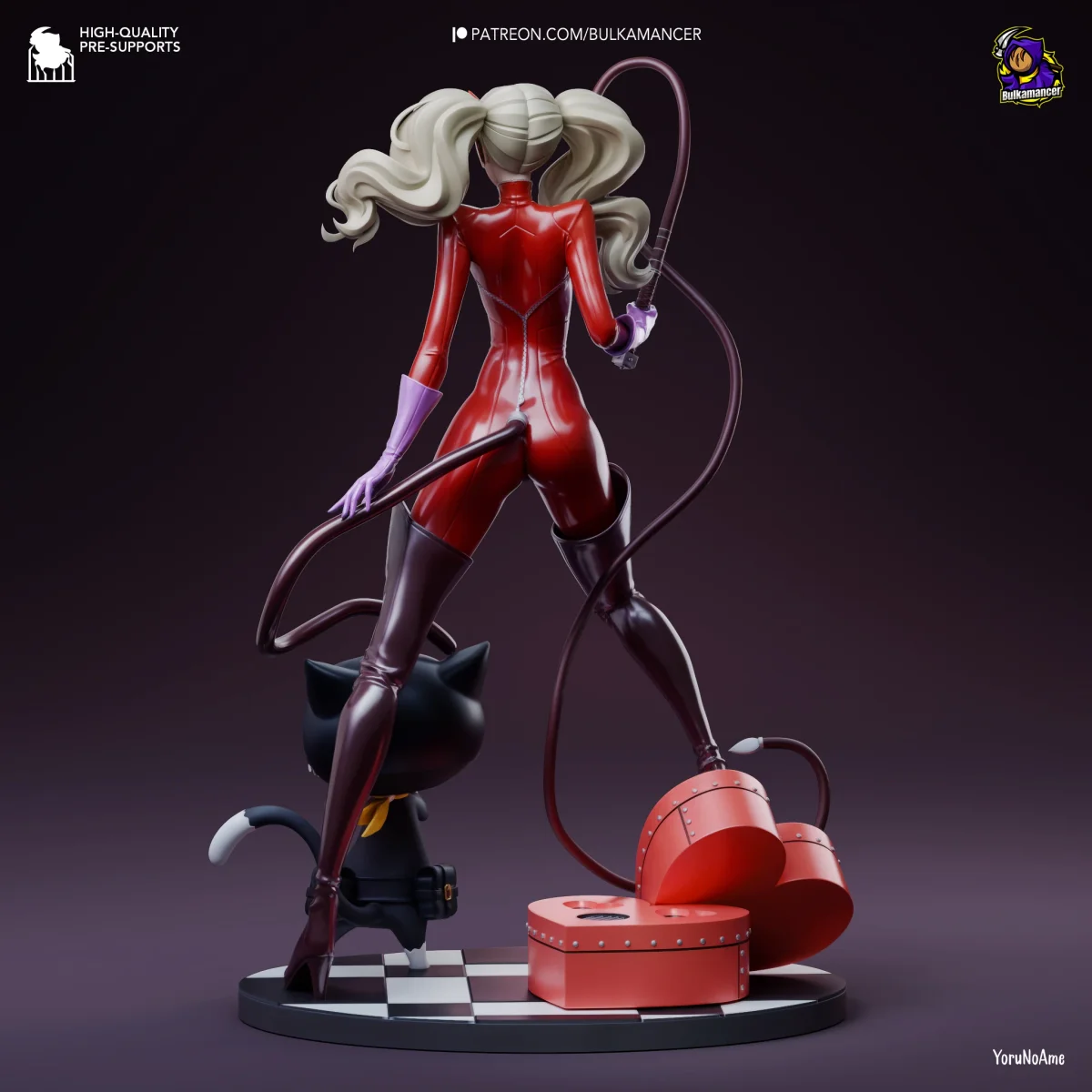 Ann Takamaki | Fan Art | 3D Printed Resin Model Garage Kit | *Un-Painted* | Bulkamancer 5