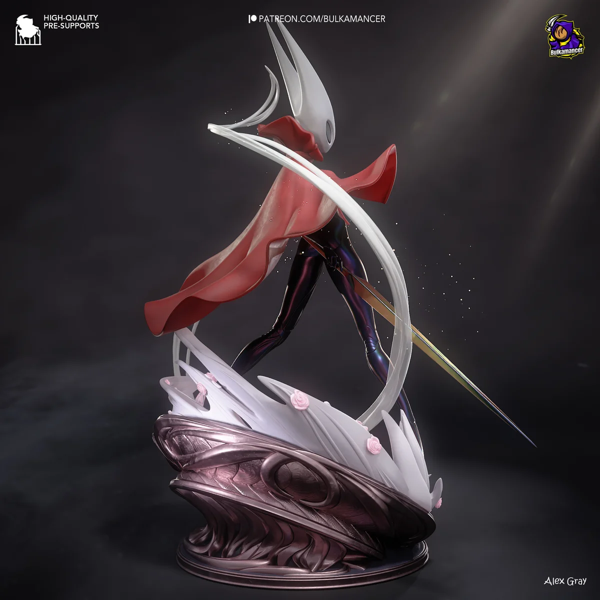 Hornyt (Horny Knight) | Fan Art | 3D Printed Resin Model Garage Kit | *Un-Painted* | Bulkamancer 4