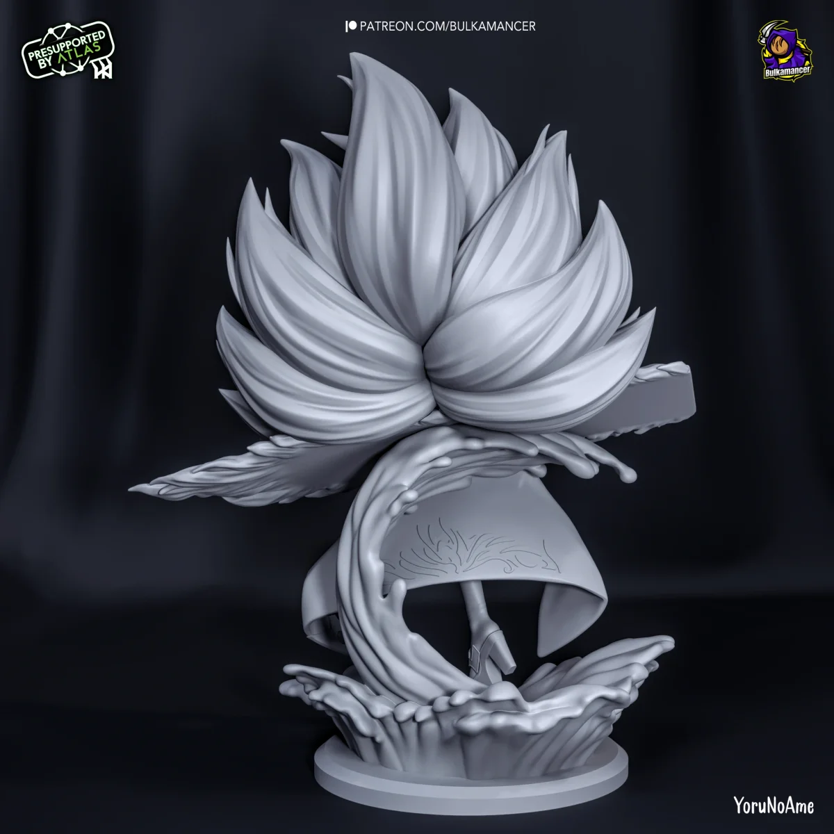 Kaga | Fan Art | 3D Printed Resin Model Garage Kit | *Un-Painted* | Bulkamancer 8